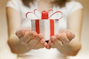 rêve recevoir cadeau