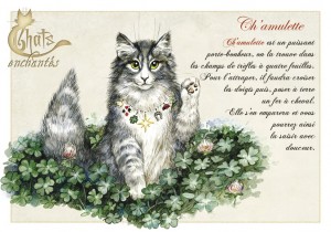 le chat amulette