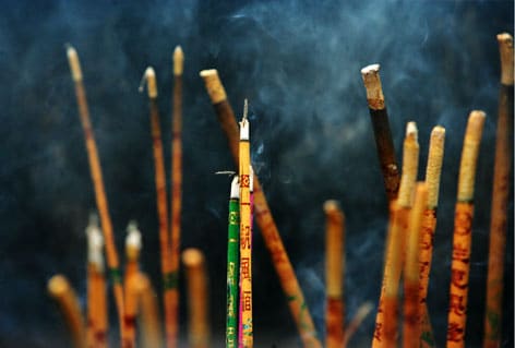 propriété batons d'encens