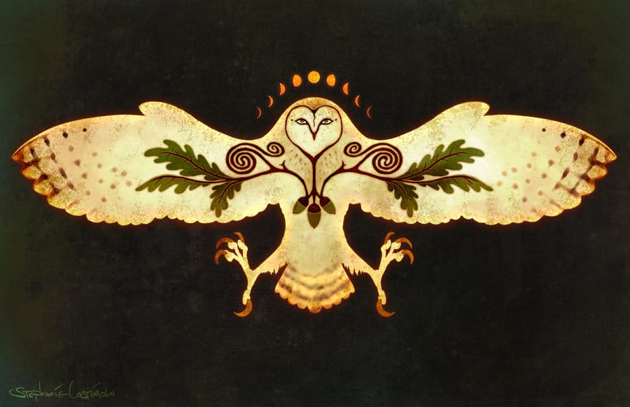 talisman hibou