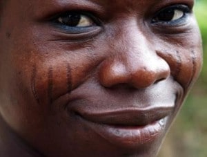 tatouage et tradition en Afrique