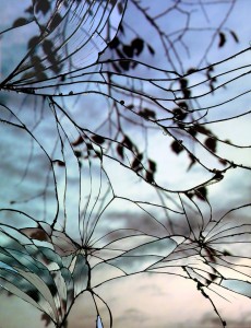 miroir brisé