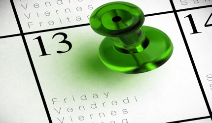 vendredi 13 malheur