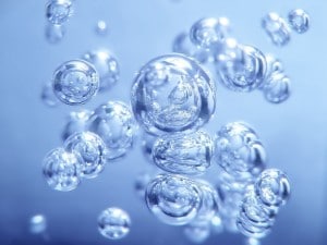 bulles d'eau