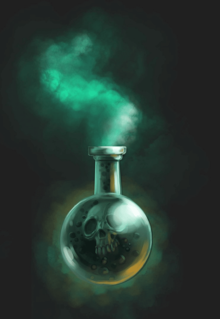 bouteille poison